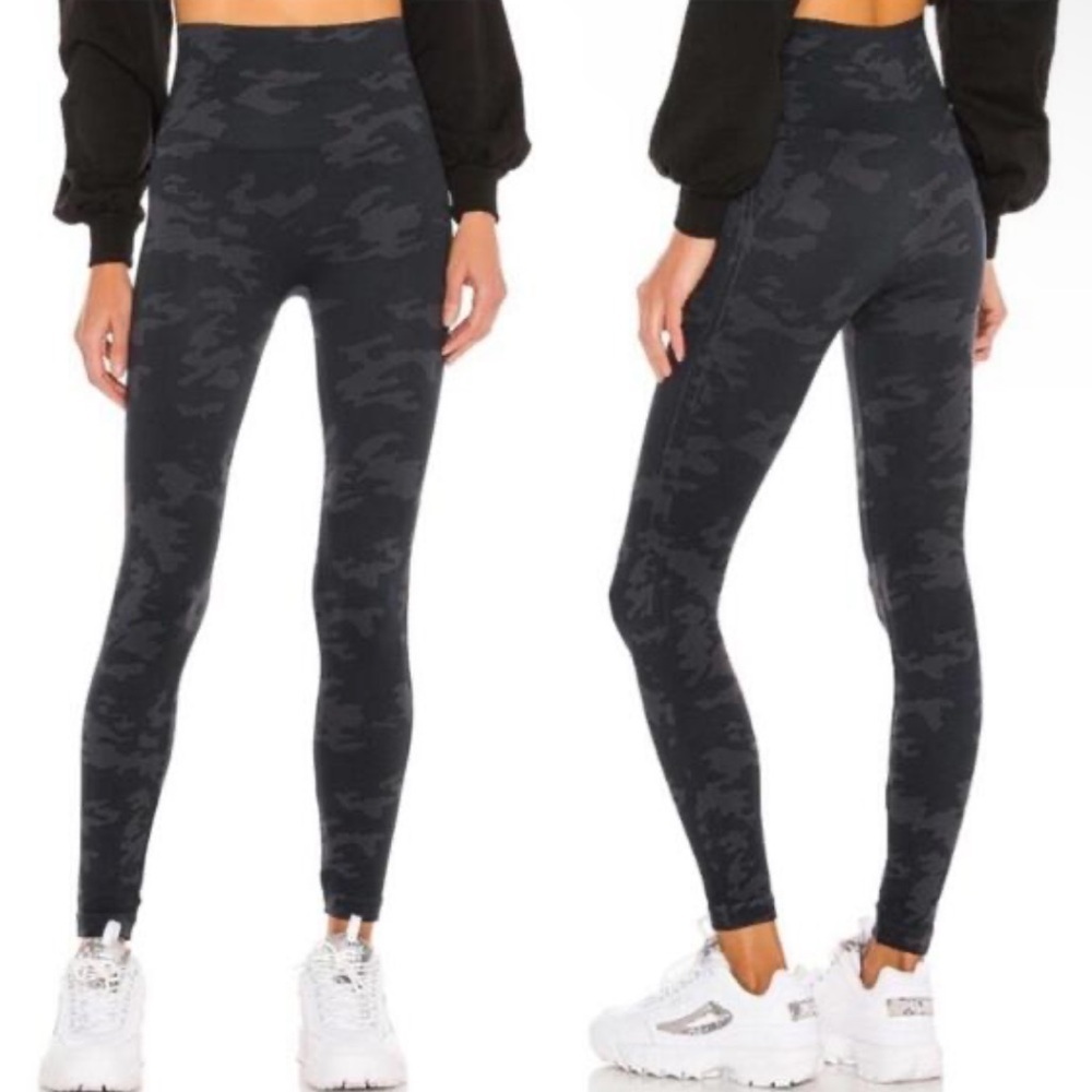 SPANX Dark Camouflage Leggings